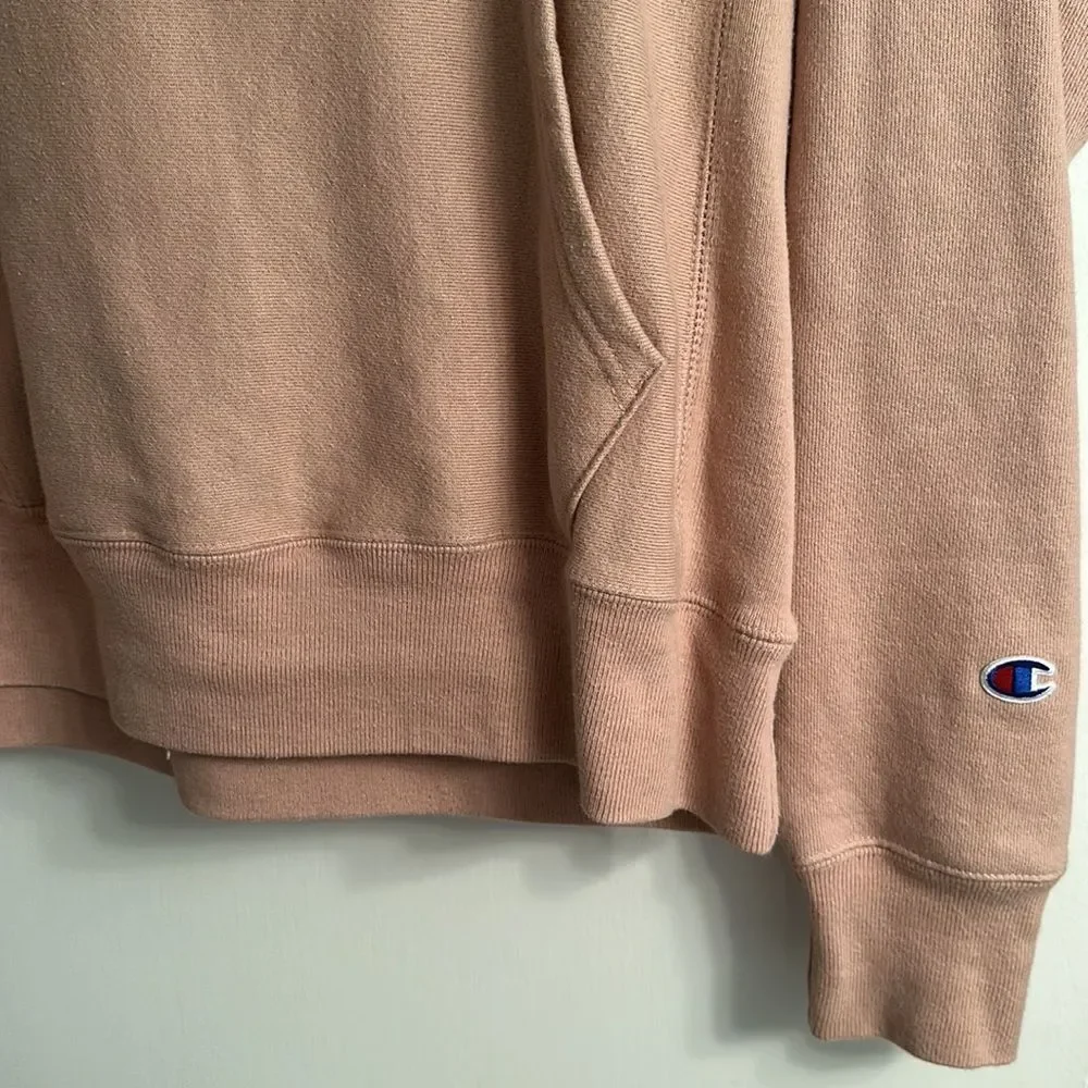 NWOT Champion Reverse Weave Mauve/Dusy Pink Hoodie Size S